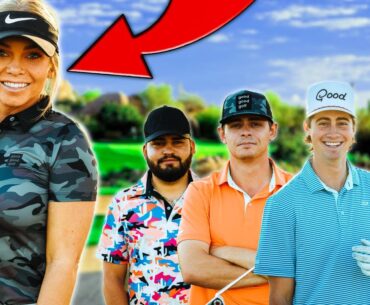 We Had A Match W/ The Best Female Golfer On YouTube