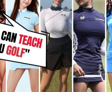 TOP 9 HOTTEST Korean Female Golfers You Didn't Know About 놀라운 피지컬 미모 골프여신 9명