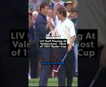 Westwood, Garcia and Mickelson remember the 1997 #RyderCup ahead of #LIVGolf Valderrama next week.