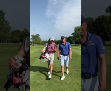Asking Luke Donald if he’d rather win the Ryder Cup or a Major 👀