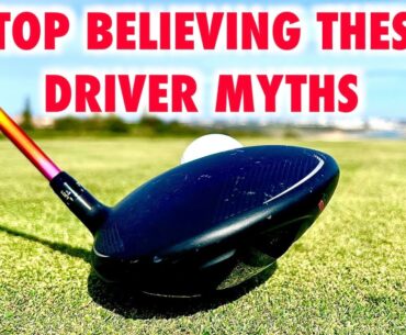 The driver myths I am shocked golfers are still getting wrong (golf swing explained)