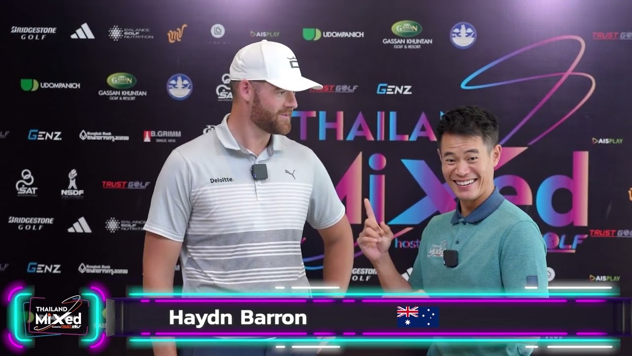 Thailand Mixed Series 2023 Stableford Challenge #4 | Interview | Round 3 | Haydn Barron Thailand Mixed Series 2023 Stableford Challenge #4 | Interview | Round 3 | Haydn Barron
