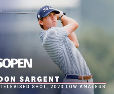 2023 U.S. Open Highlights: Gordon Sargent, Low Amateur | Every Televised Shot