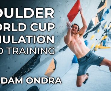 Give Me Something Harder ✊ | Bouldering Training by Adam Ondra