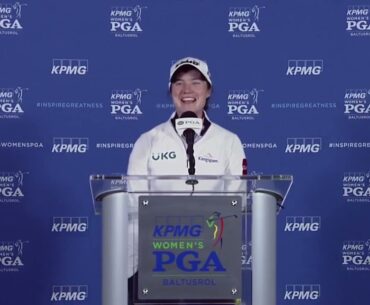 Leona Maguire Friday Flash Interview 2023 KPMG Women’s PGA Championship © PGA of America