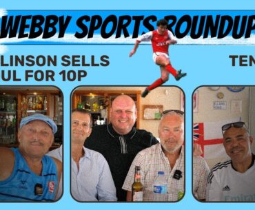 Ian Allinson (ARSENAL) SELLS HIS SOUL FOR 10P - PLUS SPORTS NEWS from the sunny island of Tenerife