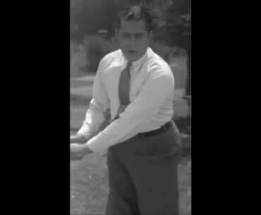 Bobby Jones describes the swing motion.