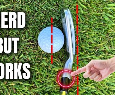 Get SO MUCH BETTER STRIKE on the GOLF BALL with this WEIRD ADJUSTMENT