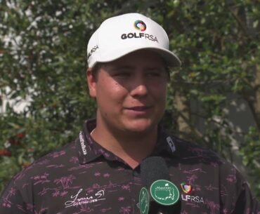 Aldrich Potgieter Thursday Flash Interview 2023 The Masters Tournament