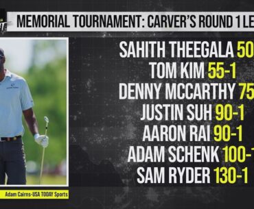 PGA Memorial Tournament 1st Round: Theegala (+5000), Kim (+5500)