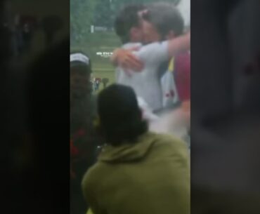 Security Tackling Professional Golfer Adam Hadwin At The RBC Canadian Open