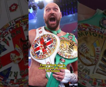 TYSON FURY no quiere pelear con USYK pero pasará