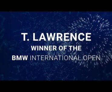 NTT DATA celebrates the winning moment at the BMW International Open 2023