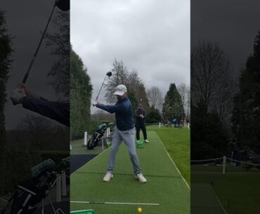 Driver Swing. Face On