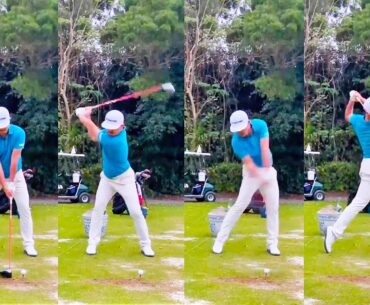 Taihei Sato 佐藤大平 プロゴルファー DRIVER SHOT SLOW MOTION !!!