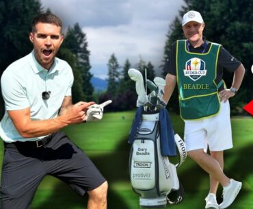WHAT CAN I SHOOT WITH A 2023 RYDER CUP CADDY | Dom Bott | Baildon Golf club