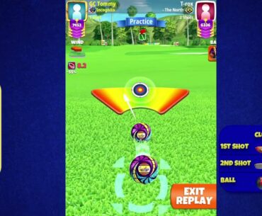Master, QR Hole 3 - Par 5, ALBA - Santa Ventura 9-hole cup, *Golf Clash Guide*