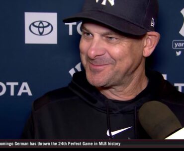 Aaron Boone on Domingo Germán's perfect game