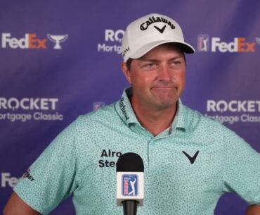 Brian Stuard Thursday Flash Interview 2023 Rocket Mortgage Classic