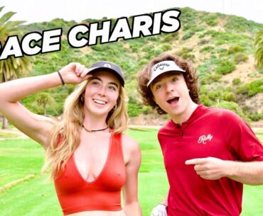 I golfed with Grace Charis