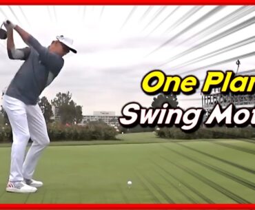 PGA "Rickie Folwer" Fantastic One Plane Swings & Slow Motions