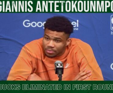Giannis was asked if this season was a failure after playoffs elimination 😳 | NBA on ESPN