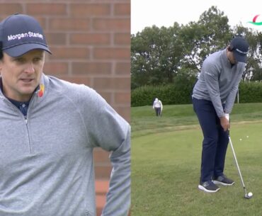 Justin Rose Mic'd Up Minutes Before His Tee Time