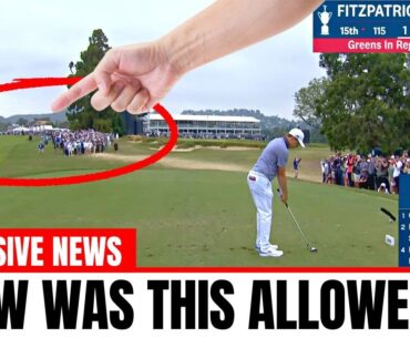 THE GOLFING WORLD IS TOTALLY FURIOUS at the USGA AND SO AM I!!