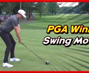 PGA Winner "Keegan Bradley" Smooth Driver-Iron Swings & Slow Motions