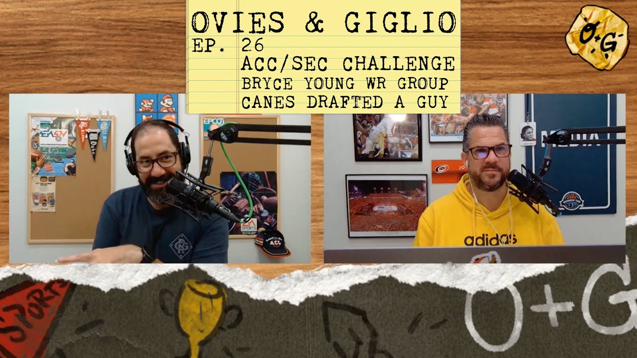 ACC/SEC Challenge matchups | Bryce Young vs. Other Short QBs | OVIES + GIGLIO ACC/SEC Challenge matchups | Bryce Young vs. Other Short QBs | OVIES + GIGLIO