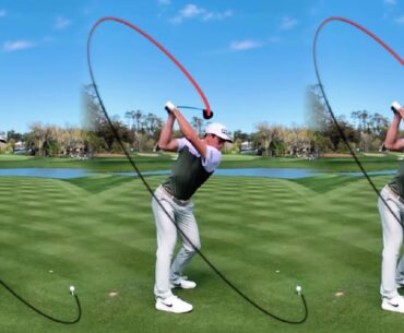 VIKTOR HOVLAND - GOLF SWING - SLOW MOTION