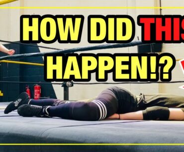 KNOCKED OUT COLD!?? | Pro Wrestling Training Vlog