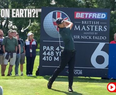 I follow the BEST GOLFERS IN THE WORLD....(& interview a DP World Tour Winner!!)