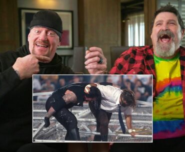 The Undertaker and Mick Foley watch iconic Hell in a Cell Match: WWE Playback