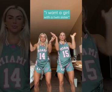 Haley and Hanna Cavinder on TikTok