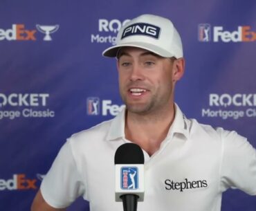 Taylor Moore Thursday Flash Interview 2023 Rocket Mortgage Classic