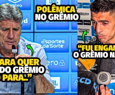P0LÊMICA! MOTIVO MISTERIOSO DA SAÍDA DE SUÁREZ É FINALMENTE REVELADO E RENATO GAÚCHO EXPÕE TUDO..