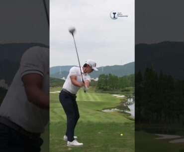 [제66회 KPGA 선수권대회 with A-ONE CC] 1라운드 이형준 티샷