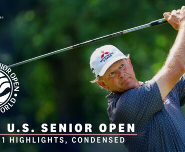2023 U.S. Senior Open Highlights: Round 1, Condensed