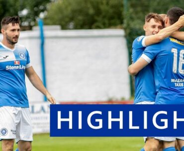 Highlights | Stranraer 1-1 Connah's Quay Nomads, 1 July 2023