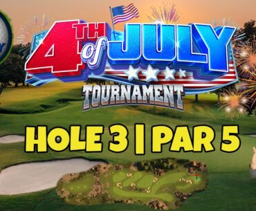 Master, QR Hole 3 - Par 5, ALBA - 4th of July Tournament, *Golf Clash Guide*