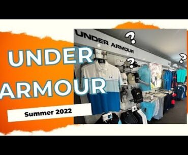 a HOT summer golf clothing & footwear collection from Under Armour Golf!