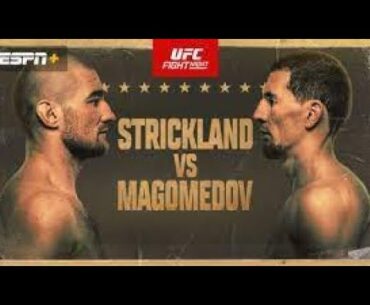 Rico Knows fight night reaction Strickland vs. Magomedov