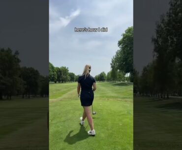 First tee shot at the BMW International Open Pro-Am