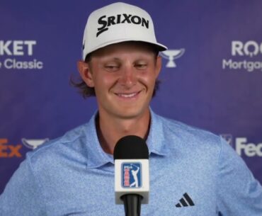 Peter Kuest · Round 3 · Interview  · 2023 Rocket Mortgage Classic · PGA Tour