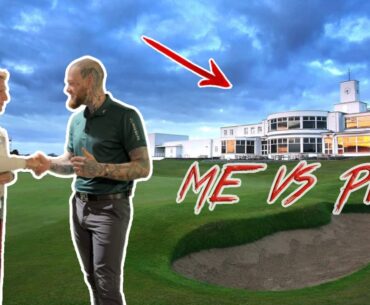 ROYAL BIRKDALE 9 hole course VLOG (Trackman session) #altgolfer #vlog #golfaddict