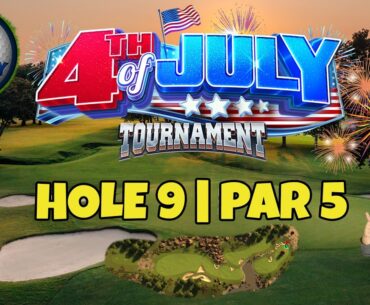 Master, QR Hole 9 - Par 5, ALBA - 4th of July Tournament, *Golf Clash Guide*