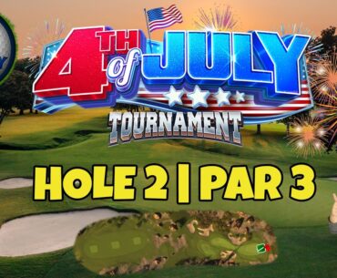 Master, QR Hole 2 - Par 3, HIO - 4th of July Tournament, *Golf Clash Guide*