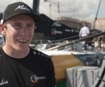 The Ocean Race 2023 leg 7: Will Harris (GBR) - Interview in  ENGLISH plus B-roll