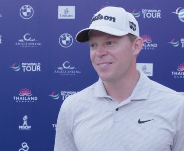 Alexander Knappe Thursday English & German Flash Interview 2023 Thailand Classic · Round 1